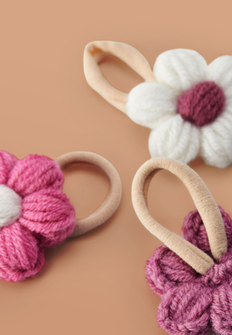 Комплект из трех резинок для волос